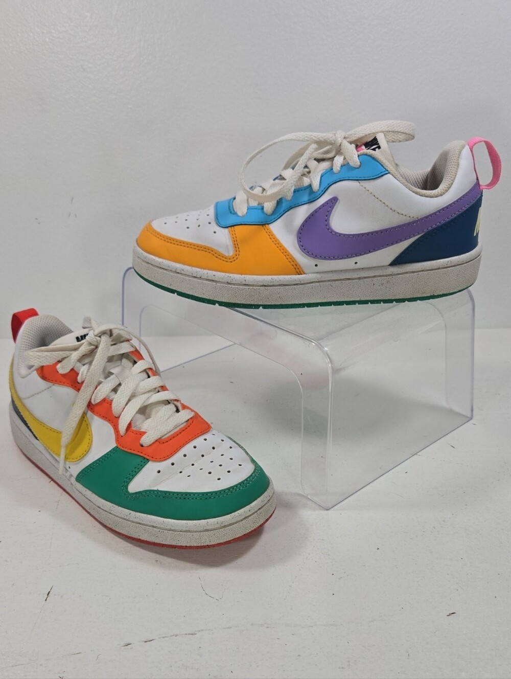 Nike Kids Court Borough Low Racraft Multicolor Sneakers 4